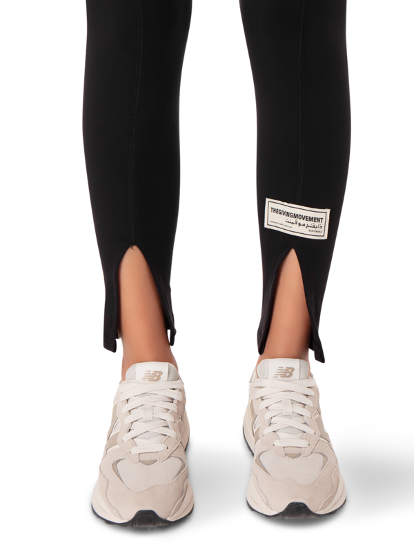 Recycled Seam Split Legging