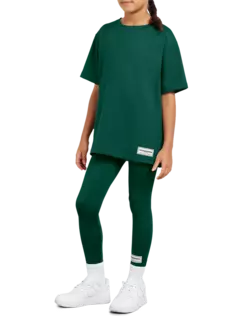 ليغينغز من قماش معاد تدويره للأطفال المراهقين