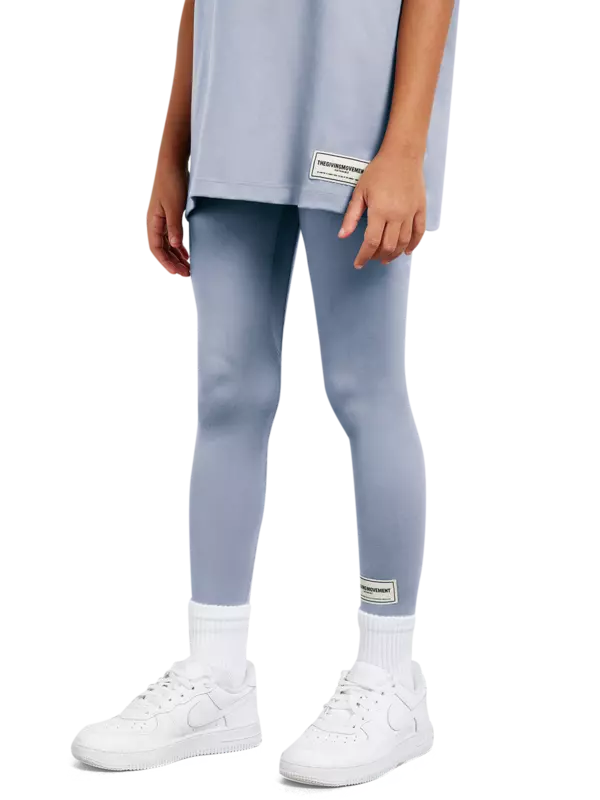 ليغينغز من قماش معاد تدويره للأطفال المراهقين