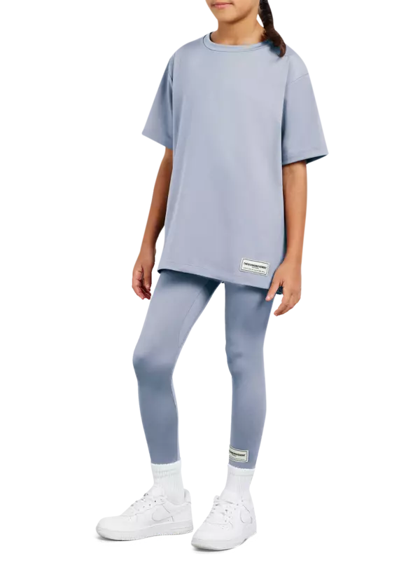 ليغينغز من قماش معاد تدويره للأطفال المراهقين