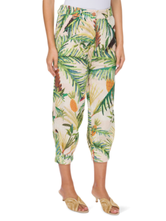 Toucan Paradise Eyelet Pants