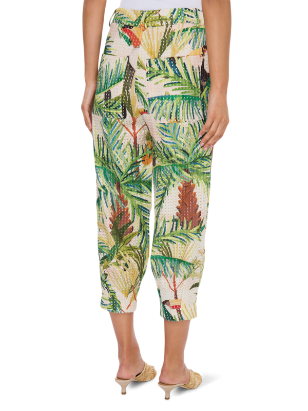 Toucan Paradise Eyelet Pants