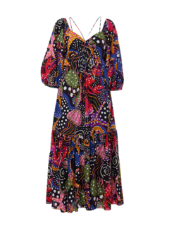 Under The Sea Midi Dress