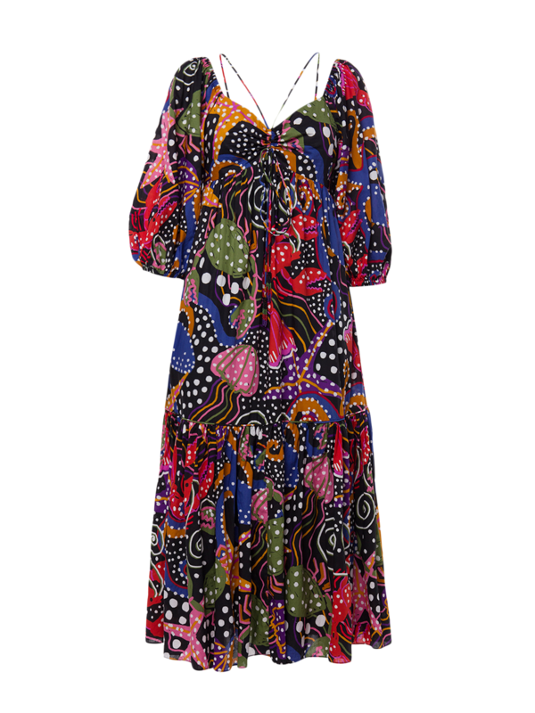 Under The Sea Midi Dress