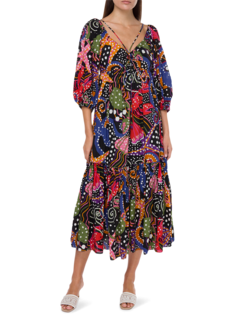 Under The Sea Midi Dress