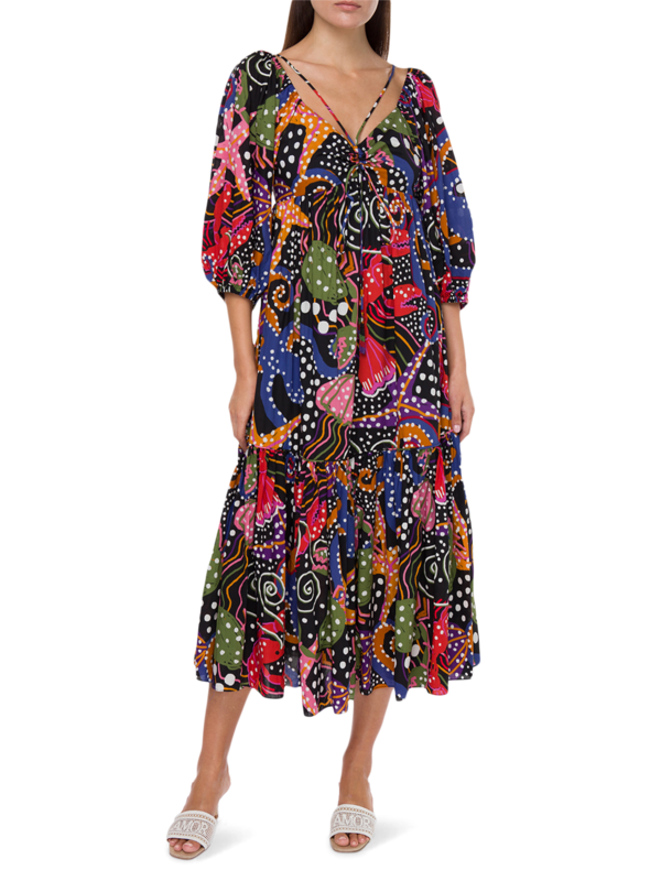 Under The Sea Midi Dress