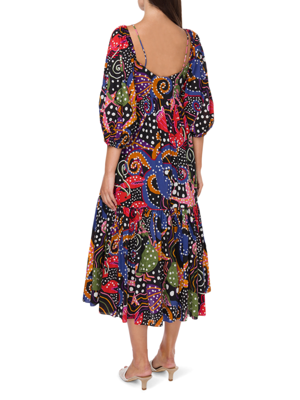 Under The Sea Midi Dress