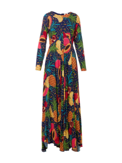 Fruit Forest Maxi Dress