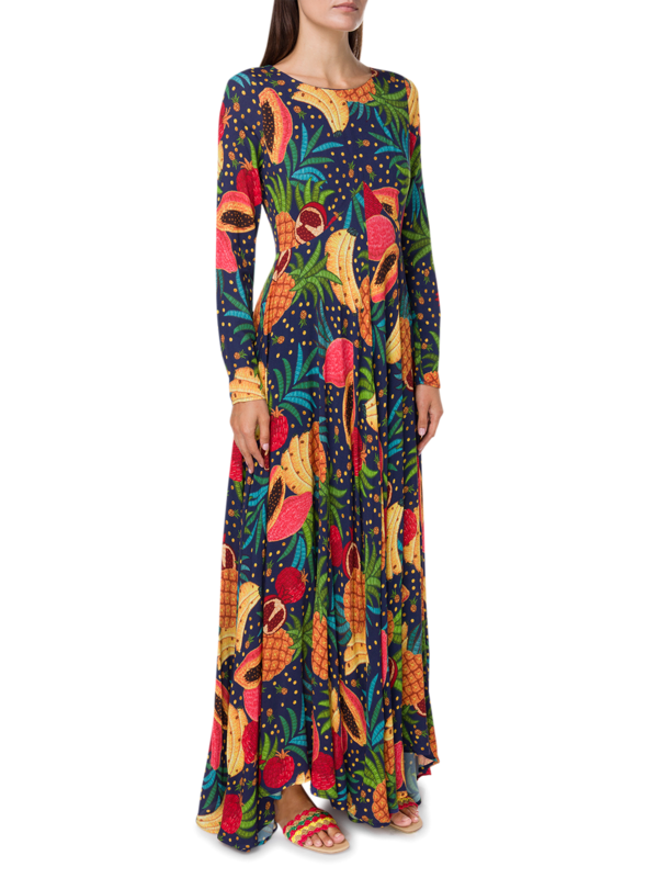 Fruit Forest Maxi Dress