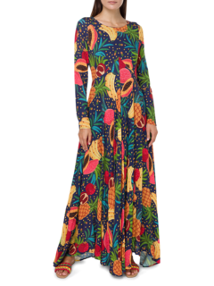 Fruit Forest Maxi Dress