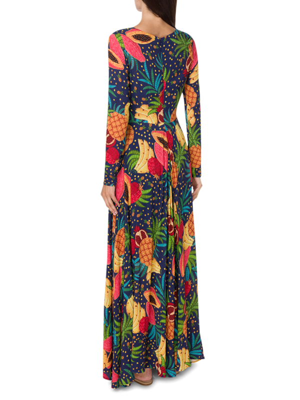 Fruit Forest Maxi Dress