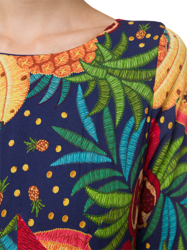 Fruit Forest Maxi Dress