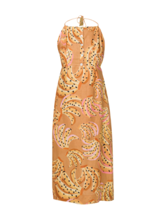 Raining Bananas Midi Dress