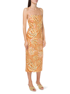 Raining Bananas Midi Dress
