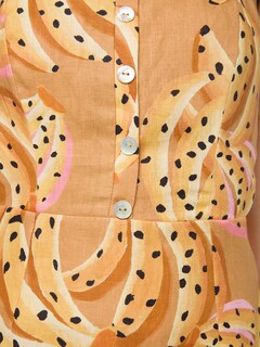 Raining Bananas Midi Dress