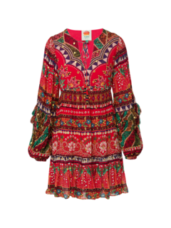 Tropical Shine Mini Dress