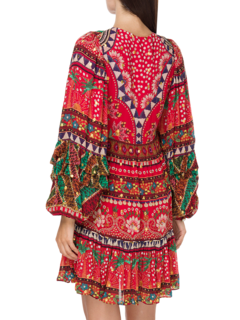 Tropical Shine Mini Dress