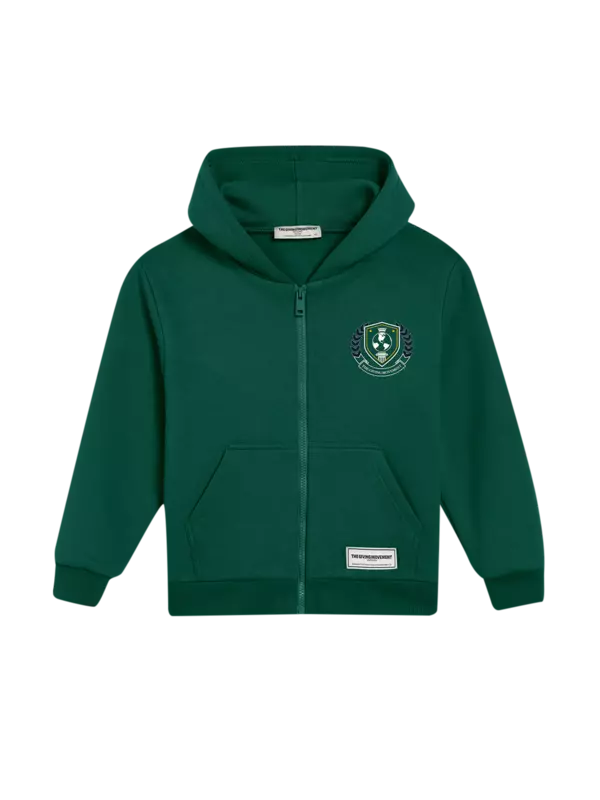 هودي بسحاب وطبعة شعار للأطفال