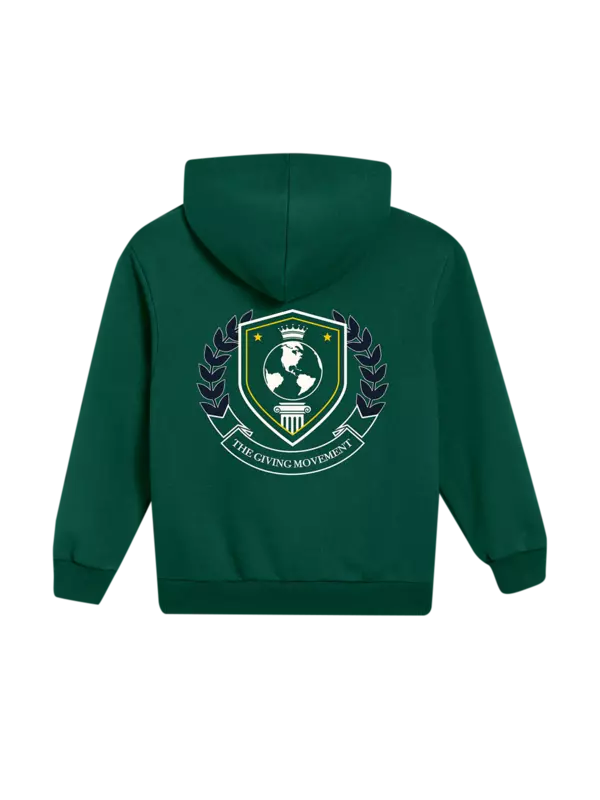 هودي بسحاب وطبعة شعار للأطفال