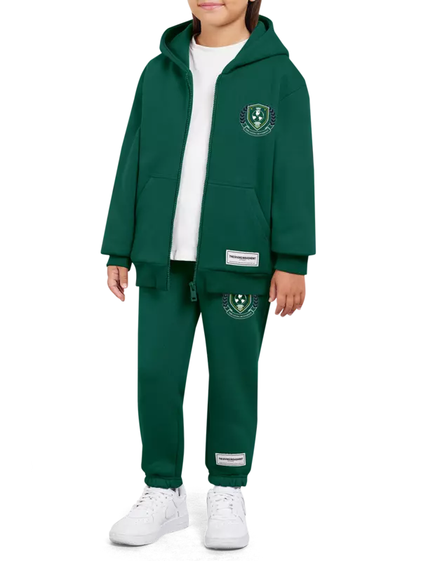 هودي بسحاب وطبعة شعار للأطفال