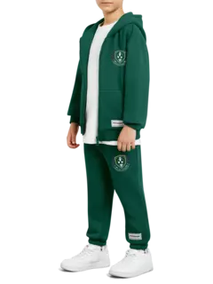 هودي بسحاب وطبعة شعار للأطفال