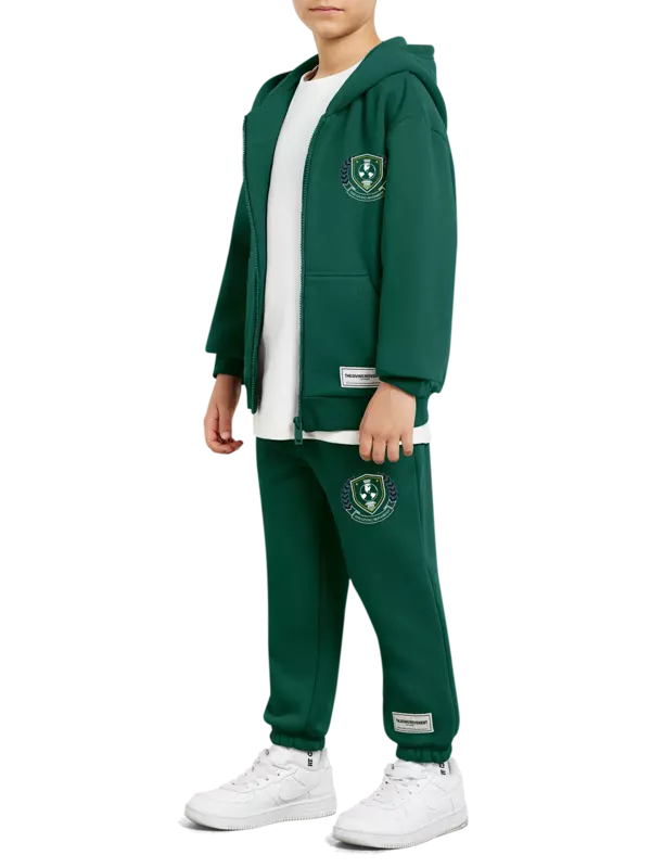 هودي بسحاب وطبعة شعار للأطفال