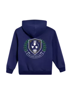 هودي بسحاب وطبعة شعار للأطفال