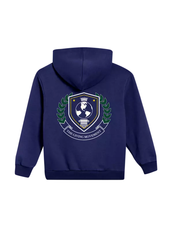 هودي بسحاب وطبعة شعار للأطفال