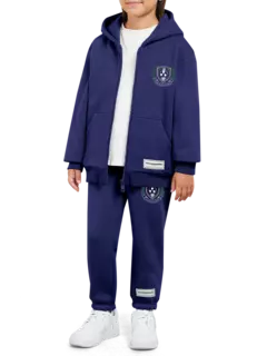 هودي بسحاب وطبعة شعار للأطفال