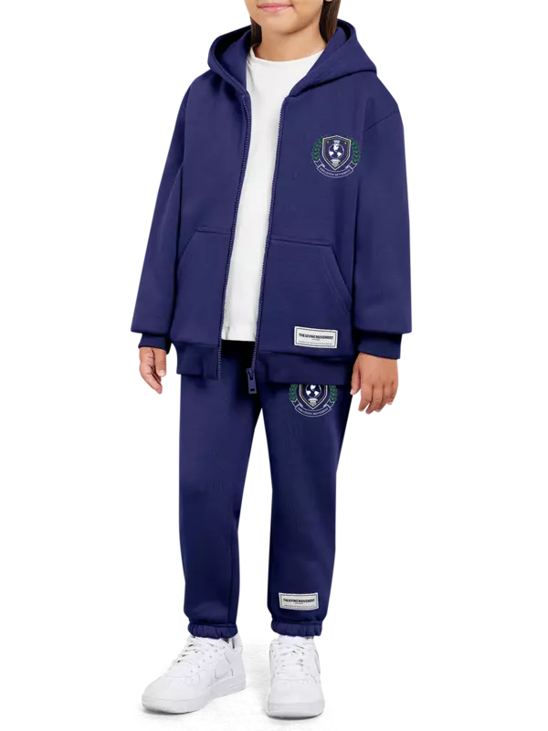 هودي بسحاب وطبعة شعار للأطفال