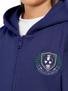 هودي بسحاب وطبعة شعار للأطفال