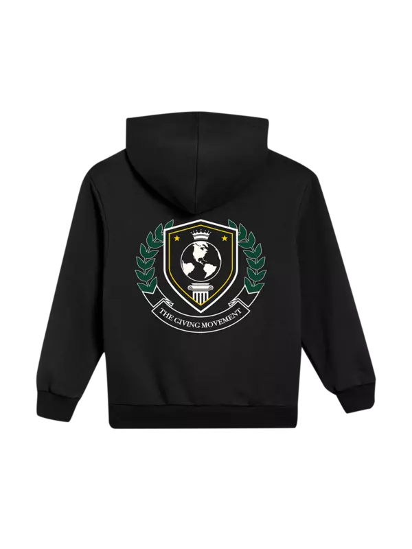 هودي بسحاب وطبعة شعار للأطفال