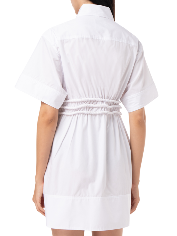 FIONA SHORT SLEEVE MINI DRESS WITH TIE WAIST