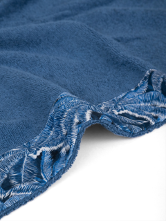 Athens Riviera Rough Blue Head 2 Toe Beach Towel