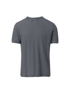 STRIPE COTTON T-SHIRT