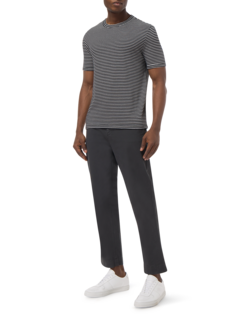 STRIPE COTTON T-SHIRT