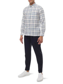 PIERRE FRESCO WOOL PANTS