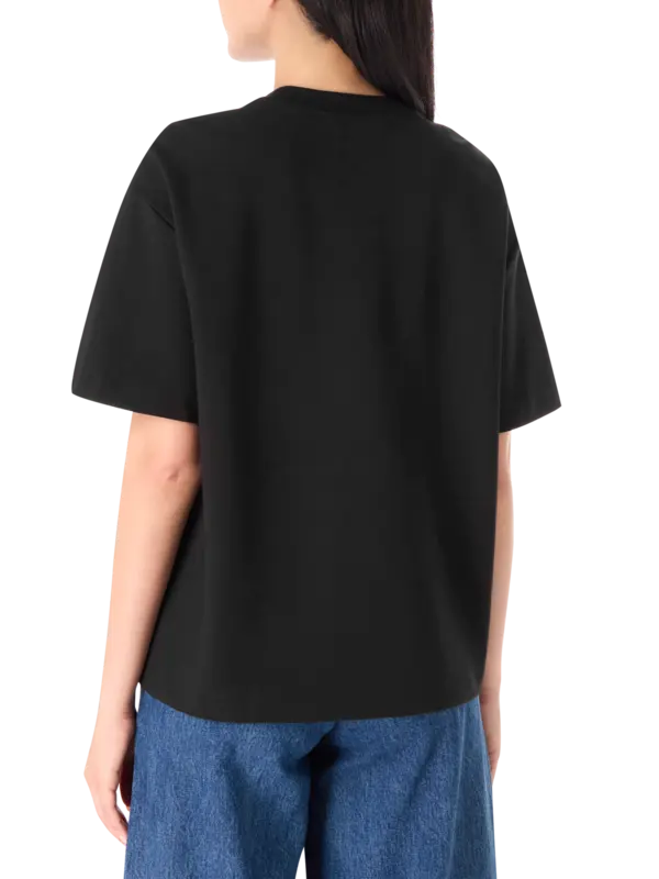 Crystal Eyelet Relaxed T-Shirt