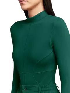 بودي سوت بأكمام طويلة من نسيج معاد تدويره