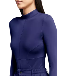 بودي سوت بأكمام طويلة من نسيج معاد تدويره