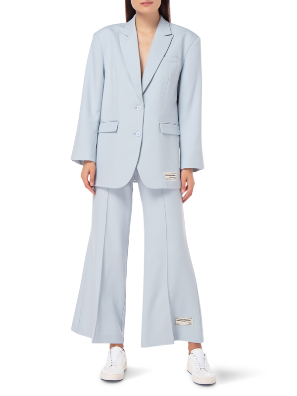 RE-FORM100 WIDE LEG PLEATED PANTS