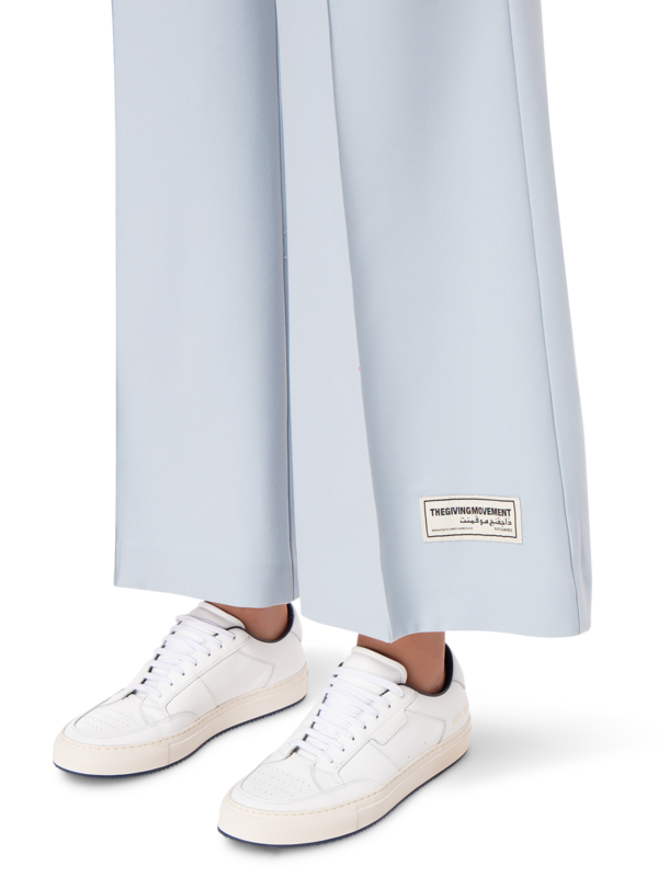 RE-FORM100 WIDE LEG PLEATED PANTS