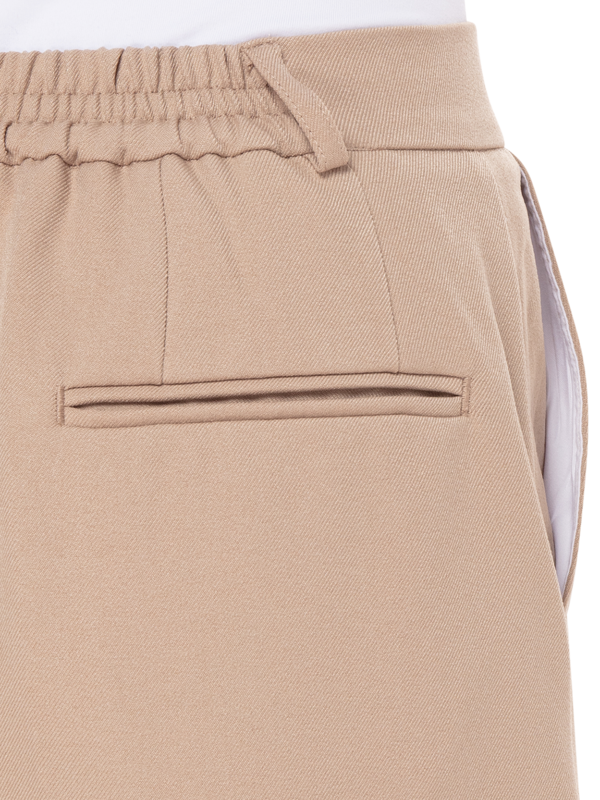 RE-FORM100 WIDE LEG PLEATED PANTS