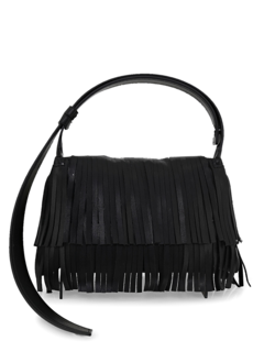 Vintage Fringed Bag with Adjustable Long Strap
