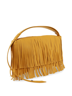 Vintage Fringed Bag with Adjustable Long Strap