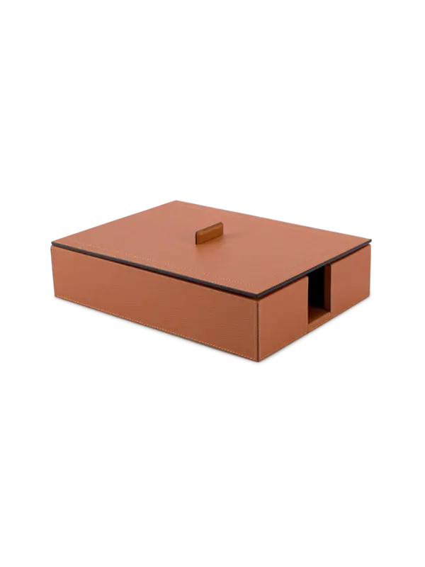 صينية أوراق ليوبولد مقاس A4 مع غطاء