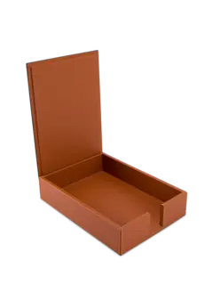 صينية أوراق ليوبولد مقاس A4 مع غطاء