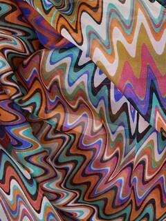 Multi-colored Looped Design Scarf