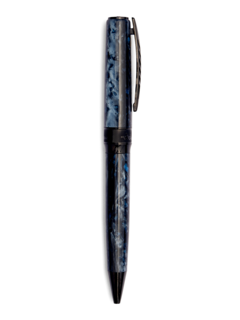 قلم حبر إل جي بي روك مزين بالأسود وبرأس كروي