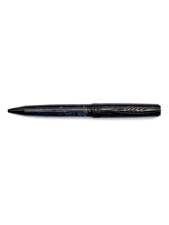 قلم حبر إل جي بي روك مزين بالأسود وبرأس كروي